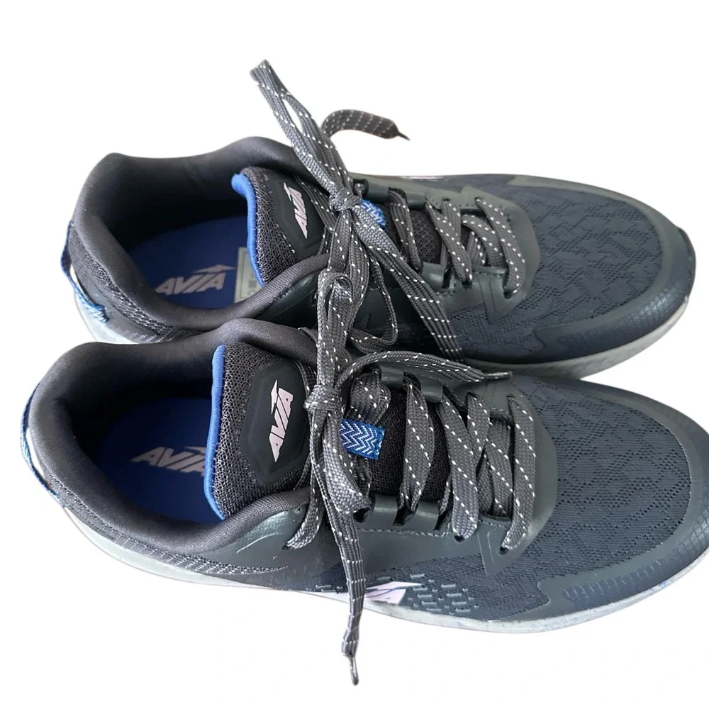 Avia Avi-Storm Graphite/Dazzling Blue Athletic Shoes Size 9.5